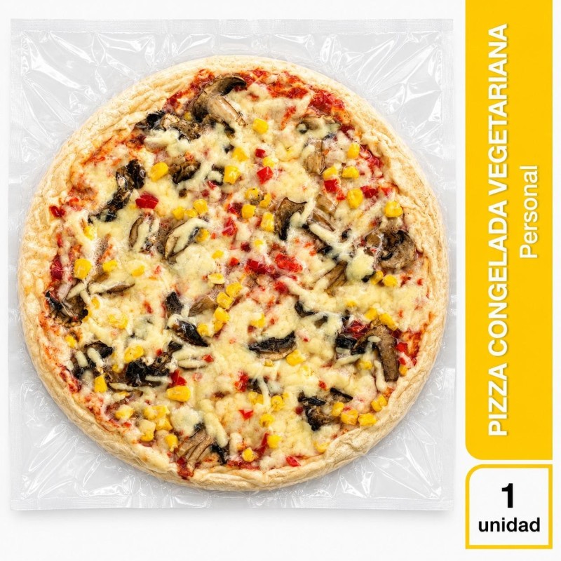Pizza Congelada Vegetariana